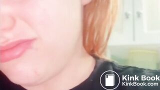 Weird Redhead Girl Shits Compilation
