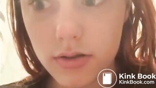 Weird Redhead Girl Shits Compilation