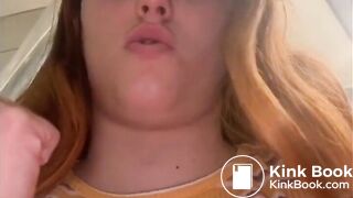 Weird Redhead Girl Shits Compilation