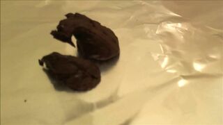 Standing closeup hairy pussy