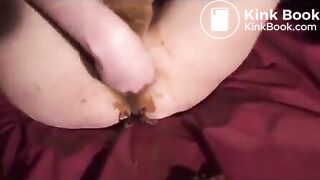 Purple Haired Poop Monster!