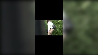 japanese outdoor pooping video 6