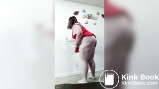Bbw Smears Herself