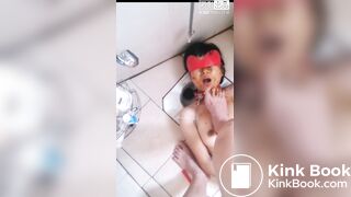 chinese slave woman eat shit lick shoe