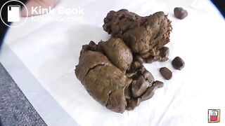 Hard constipated poop - video 2