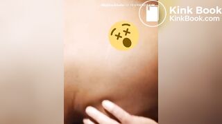 Smearing black bbw shit