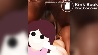 Smearing black bbw shit