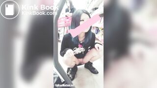 Japanese amateur girl poop
