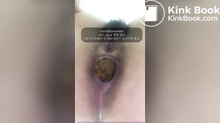 my korean gf pooping for me!12