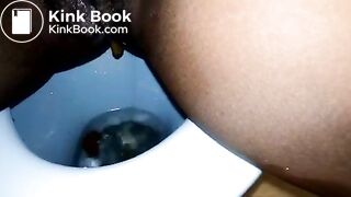 African girl shitting part 2