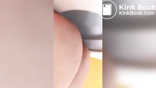 Fat bbw shit in toilet