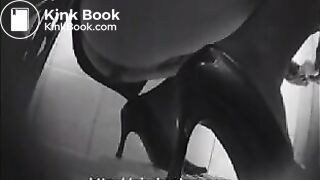 Asian girl poops in squat toilet 82