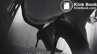 Asian girl poops in squat toilet 82