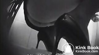 Asian girl poops in squat toilet 82