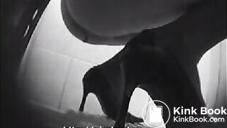 Asian girl poops in squat toilet 82