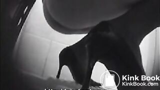 Asian girl poops in squat toilet 82