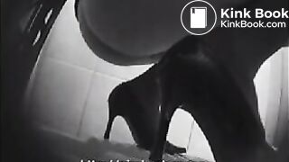 Asian girl poops in squat toilet 82