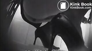 Asian girl poops in squat toilet 82