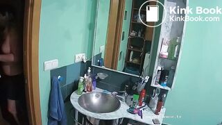 Woman pooping in Toilet 8