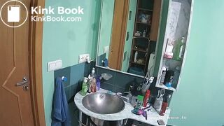 Woman pooping in Toilet 8