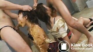 ...-840 3 Shibuya Gals Captured ... Feces Enema
