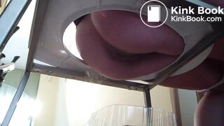 slave submits to shit goddess