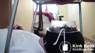 slave submits to shit goddess