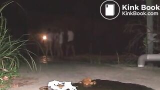 友達と花火してる時に便意を催しトイレに間に合わずお漏らし