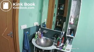 Woman pooping in Toilet 5