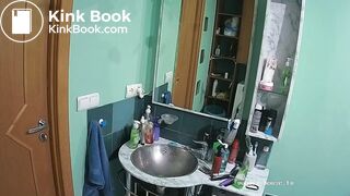 Woman pooping in Toilet 5