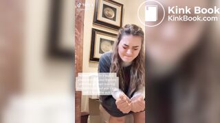 Tik tok girls poop compilation