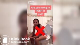Tik tok girls poop compilation