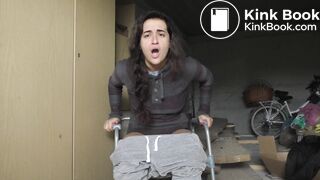 Toilet chair pooping