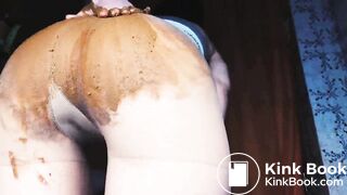 gorgeous and sexy Russian woman pooping