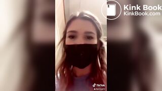 Girl records her friend having diarrhoea
