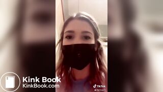 Girl records her friend having diarrhoea