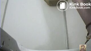 girl poop in toilet - video 37