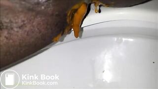 Ebony Pushing Out The Shit #3