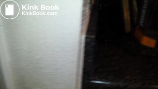 Ebony Pushing Out The Shit