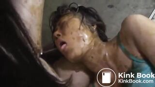 Extreme Asian Lez scat humiliation