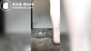 Chubby Shitting In Bowl