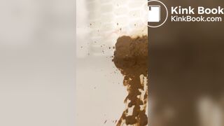 Sick ebony bbw diarrhea