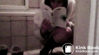 NAUGHTY ISRAELI FEMINIST, ACTIVIST & ARTIST POOPS ON RUSSIAN FLAG! :D