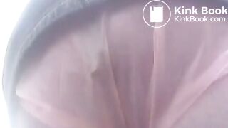 Upskirt Plastic Panty Poop