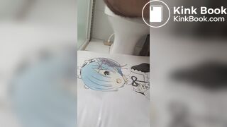 Shitting on Rem Inflatable Pillow