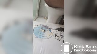 Shitting on Rem Inflatable Pillow