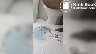 Shitting on Rem Inflatable Pillow