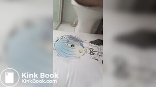Shitting on Rem Inflatable Pillow