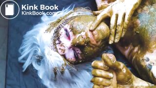 Girl Sucks Dirty Shitty Dick and gets cummed on