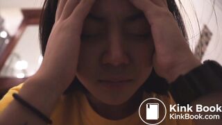 Short film Asian girl pooping